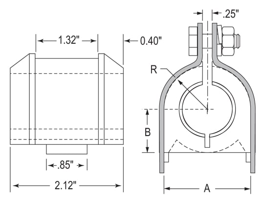 その他 CLAMP in CARDLAND PR-011 SRAM Pod Remote Bridge Clamp - RIGHT – The Lost Co.