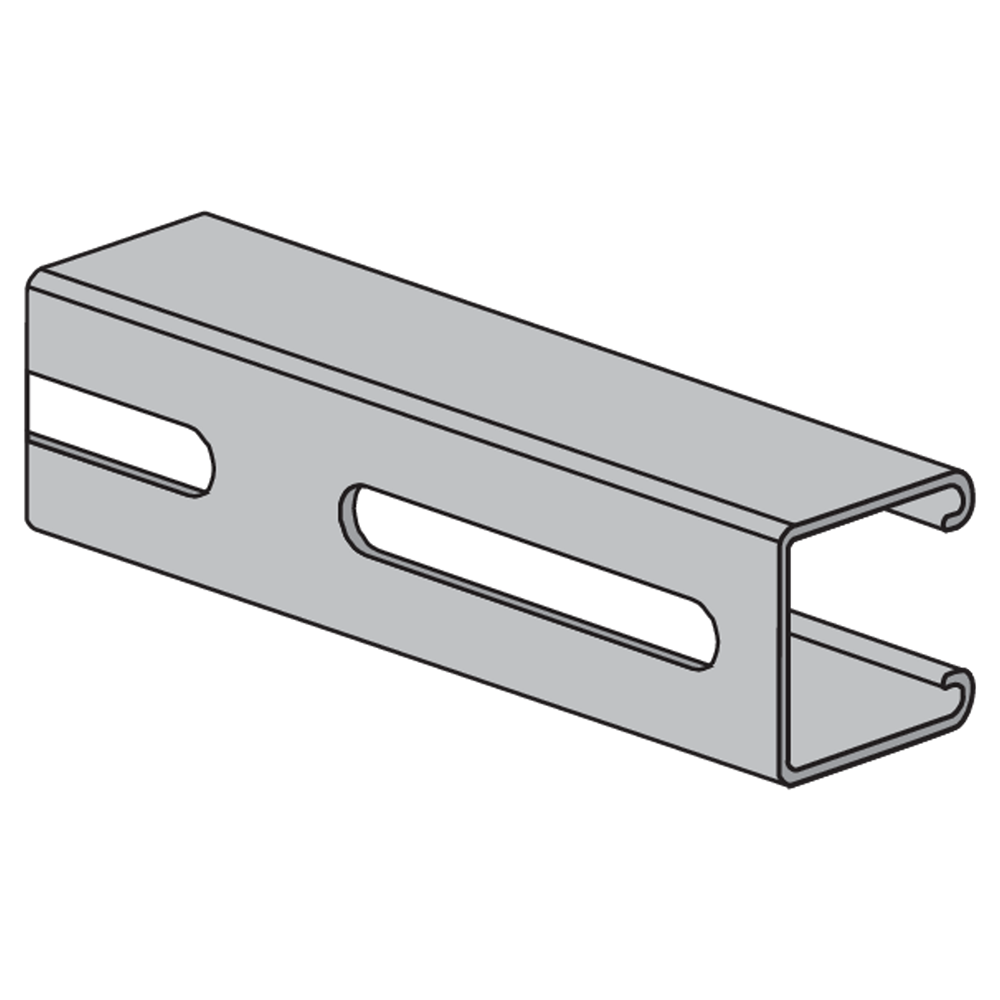 H-134-OS3 Strut Channel - 14 Gauge - Haydon Corporation